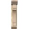 Ekena Millwork Merced Slat Rough Sawn Bracket w/ Offset Brace, Douglas Fir, 6"W x 18"D x 30"H BKT0604X18X30MRC06RDF - alternate 2